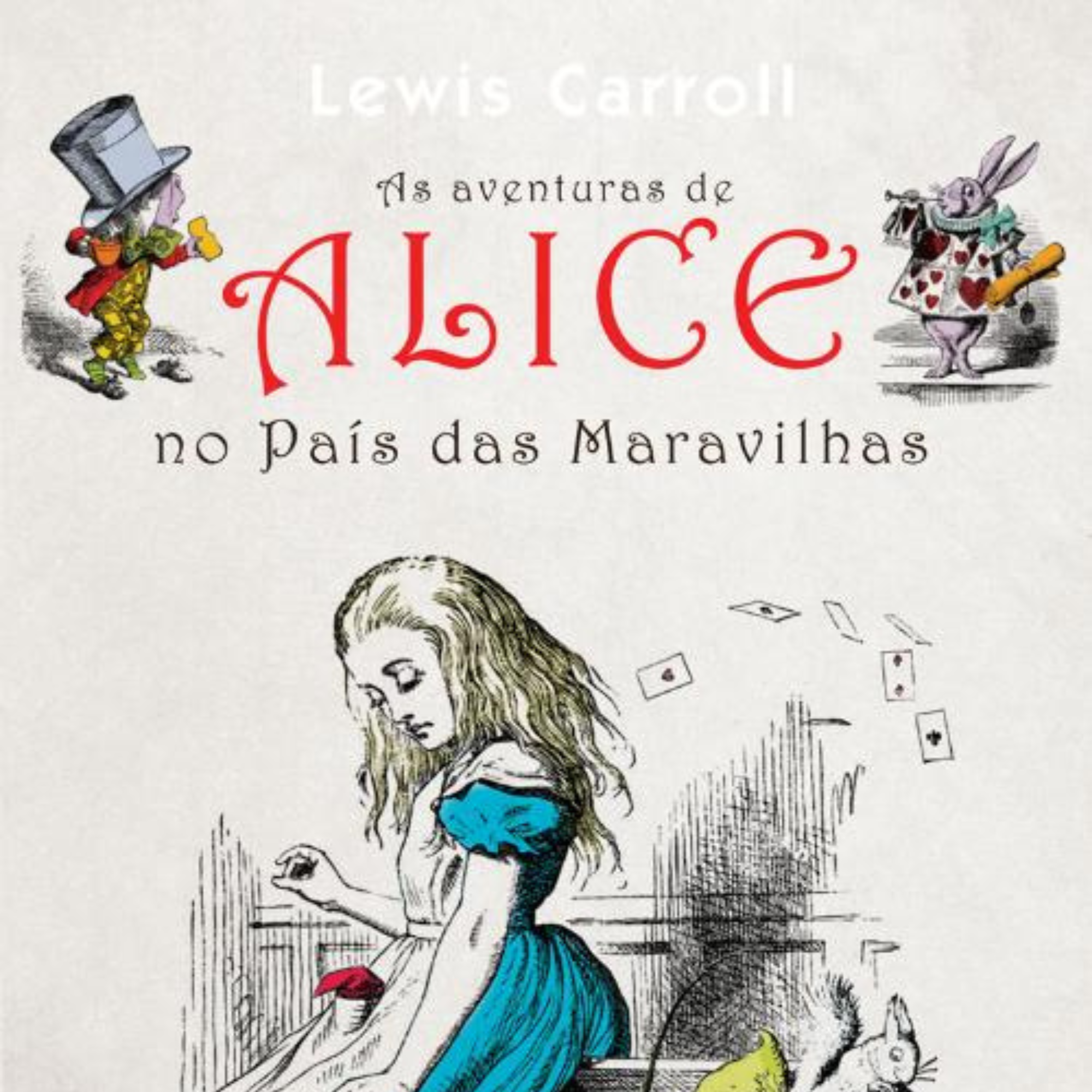 Capa do livro Alice no País das Maravilhas
