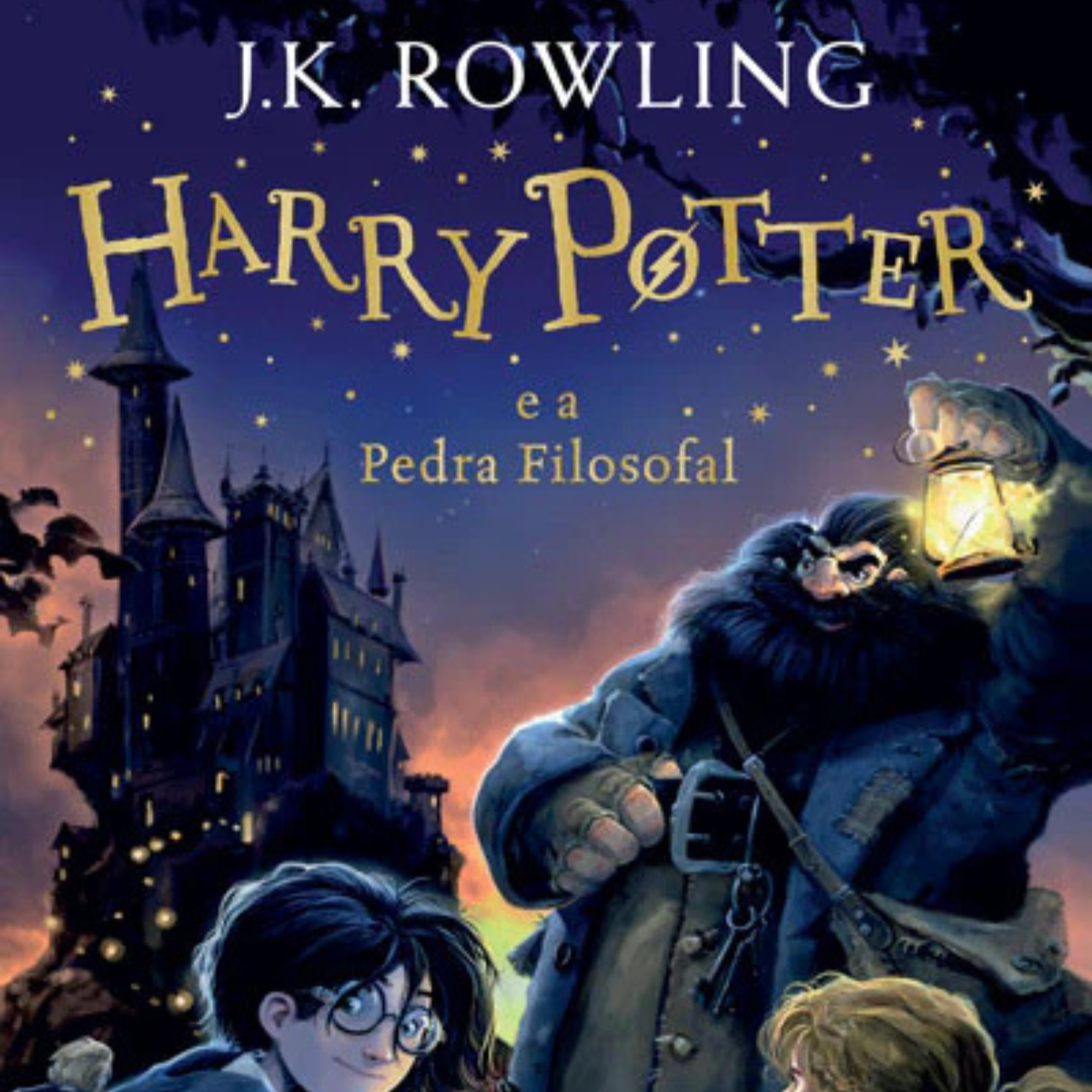 Capa do livro Harry Potter: e a Pedra Filosofal